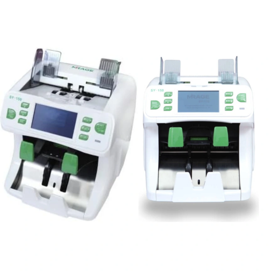 MIRAGE SY-150 Supreme Two Pocket Banknote Discriminator & Sorter, 12 Currencies