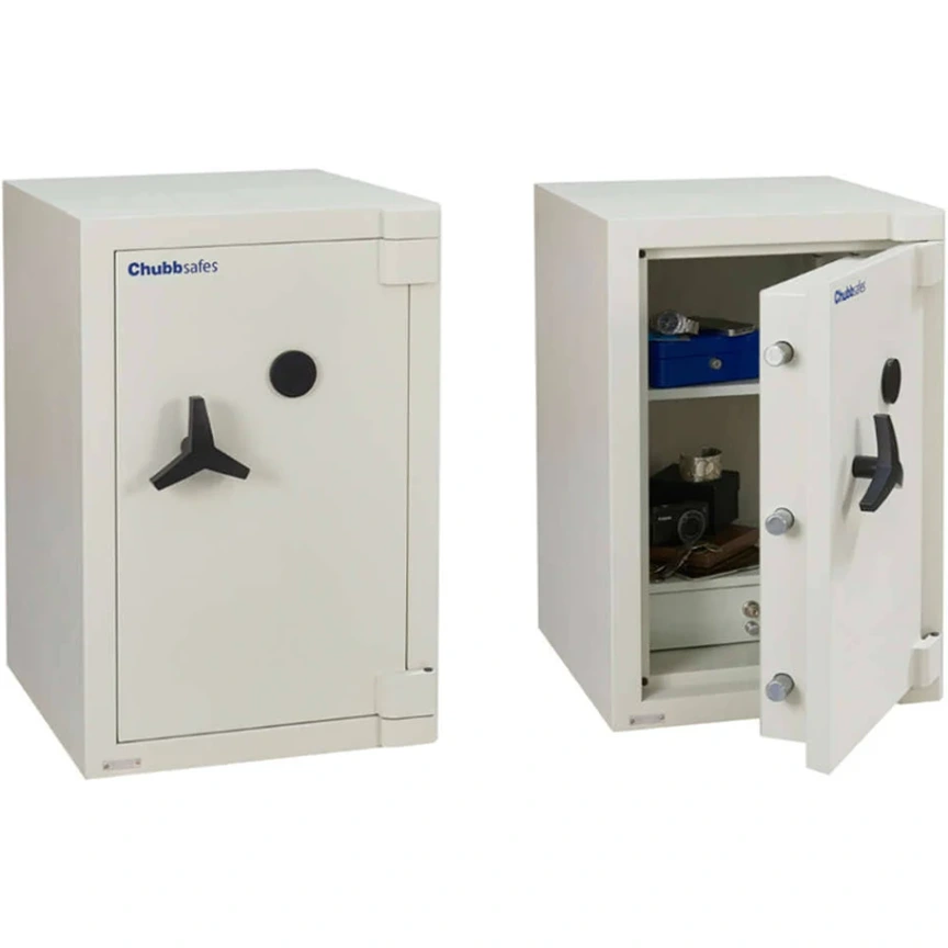 Chubbsafes Rhino MK II Safe Size 3 M-75 75L KeyLock + Combination Lock Fire And Burglary Proof Security Safe