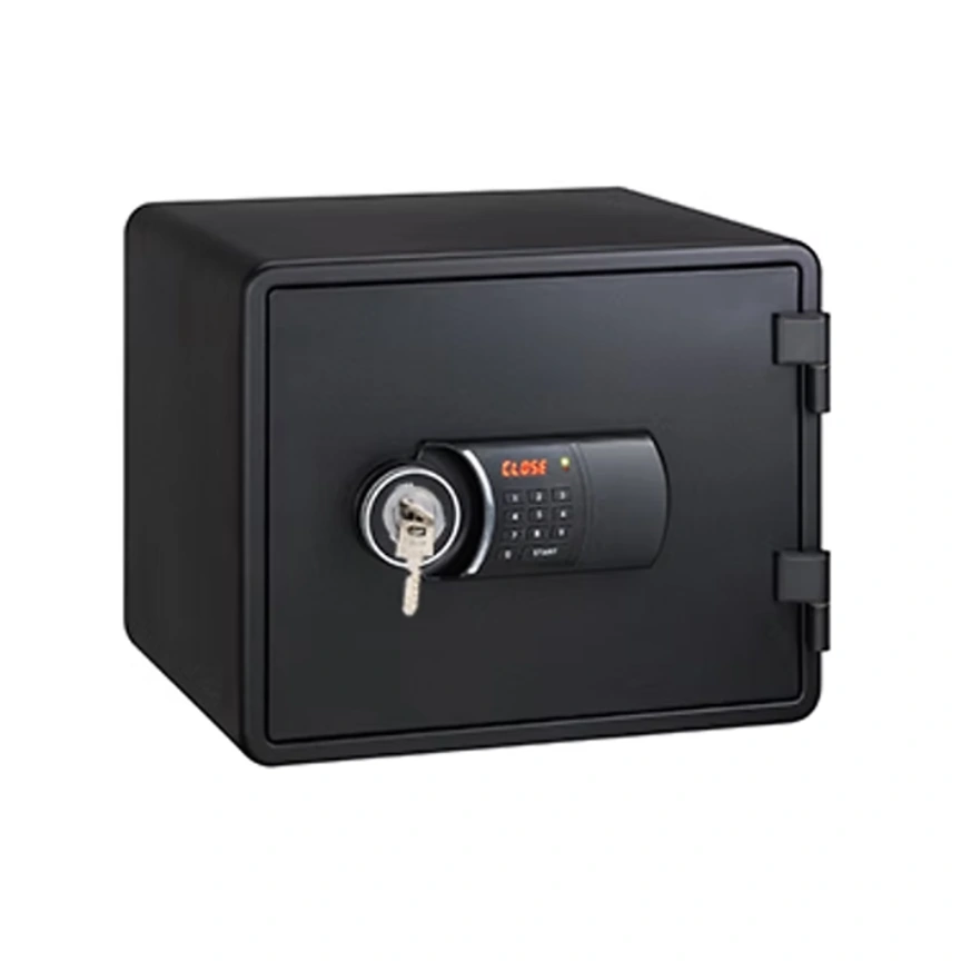 Eagle Safes Fire Resistant Safe (YESM-020K) - BLACK - Digital Lock + Key Lock