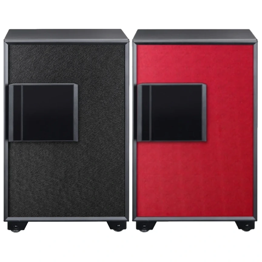 EAGLE EGE-085 FIRE RESISTANT SAFE, DIGITAL & KEY & FINGER PRINT LOCK, BLACK/RED