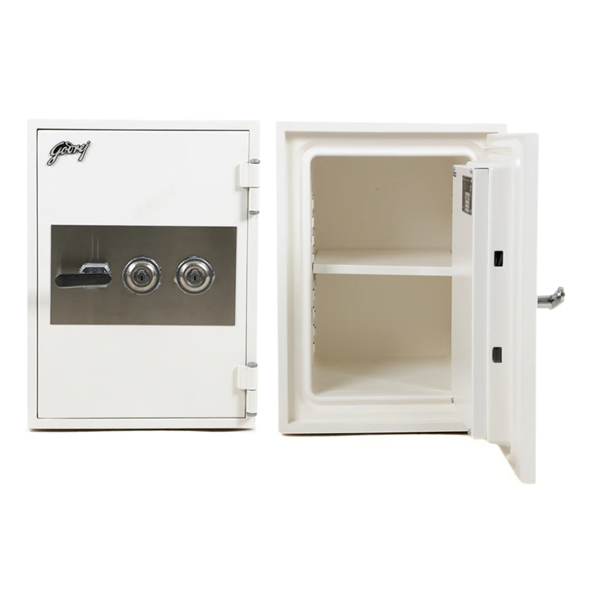 Godrej FR-40 (Vertical) Fire Resistant Safe, Two Key Locks