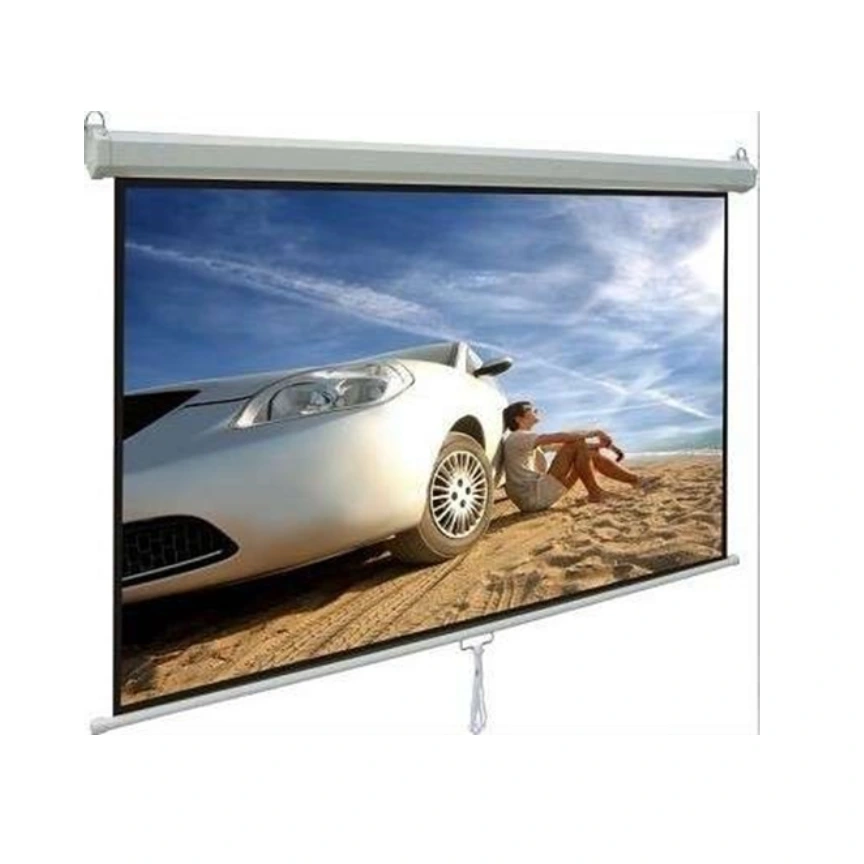 iView 96" Diagonal Manual Projector Screen 1:1 Format
