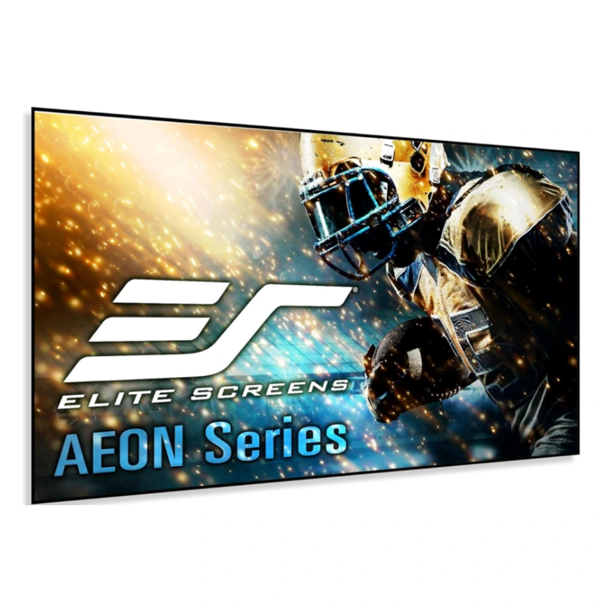 Elite Screens AR110WH2 110" Aeon Series 8K/4K UHD Fixed Frame Projector Screen