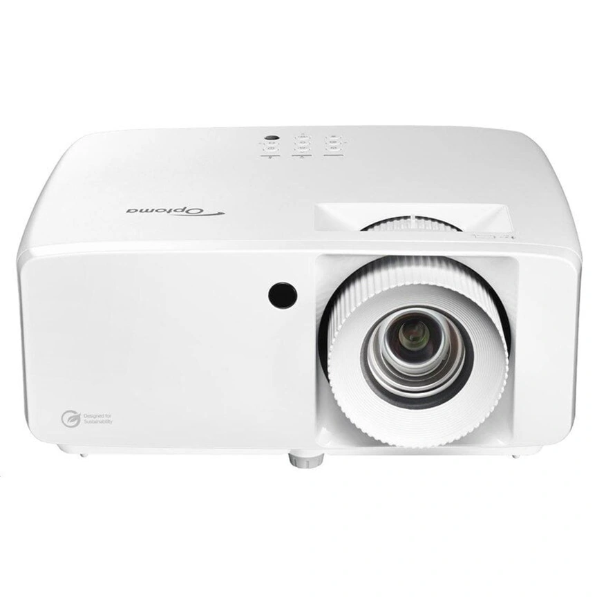 Optoma UHZ66 4K UHD Laser Projector, 4000 Lumens, Full 3D, DLP, 500,000:1 Contrast Ratio