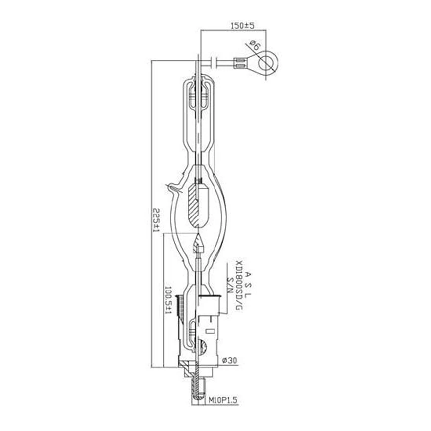 Christie Roadie HD+35K / Replacement Lamp XD2000HTP/G
