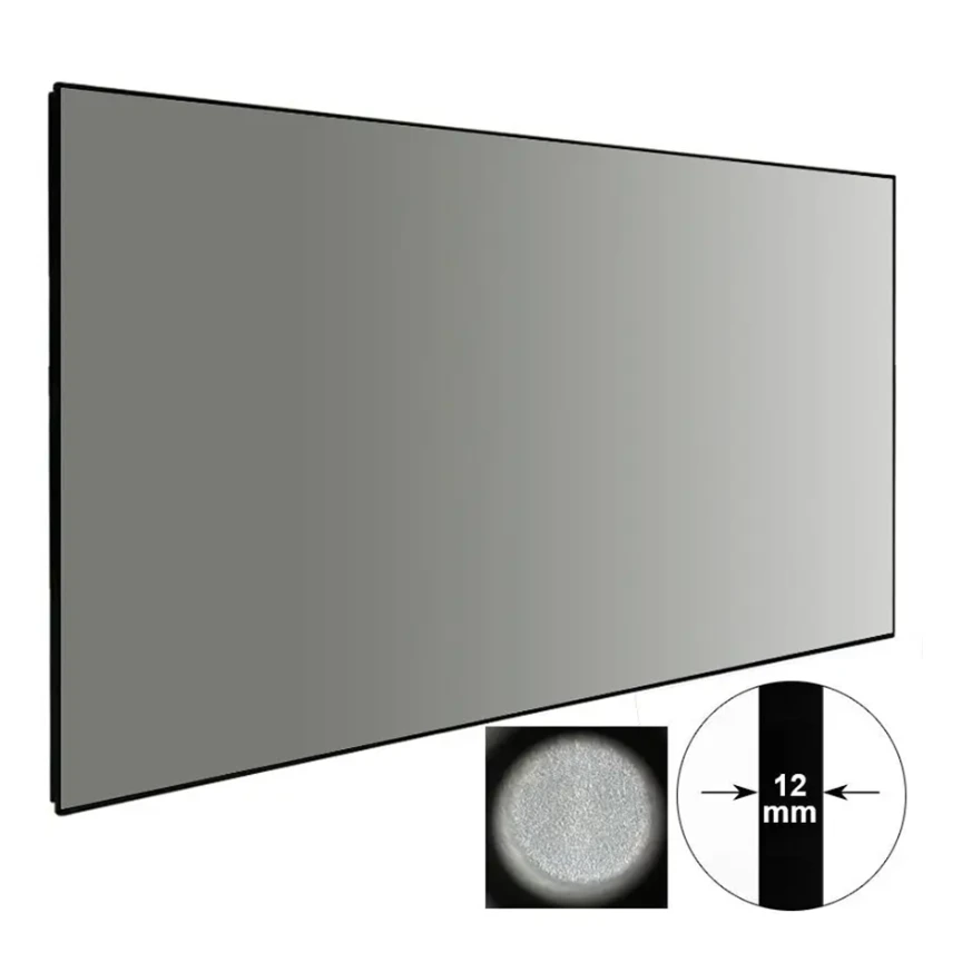 Xy Screens 100 Inch ZHK100B - Black Crystal Ambient Light Rejecting Projector Screen