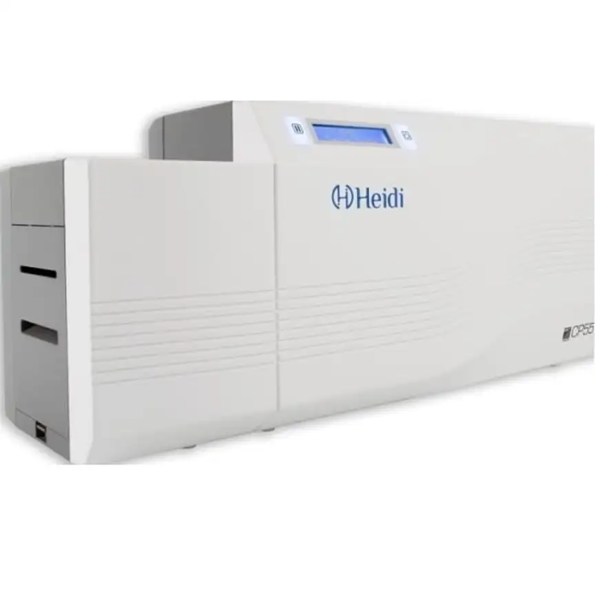 Heidi CP55-D Dual Sided ID Card Printer Bundle